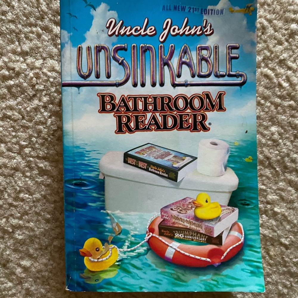 Bathroom trading book